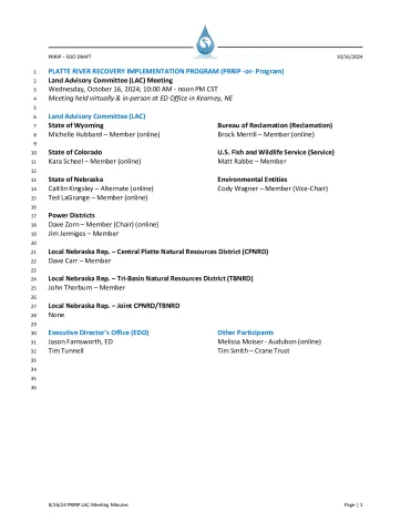 2 - 2024_OCTOBER_LAC  minutes Draft