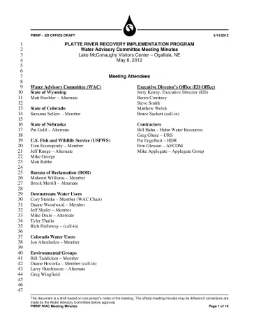 2012 May WAC Minutes