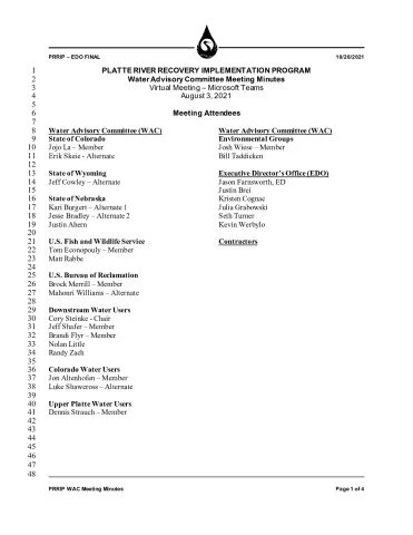 2021 August WAC Minutes