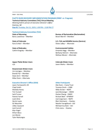 21-22 Oct 2025 TAC Minutes FINAL