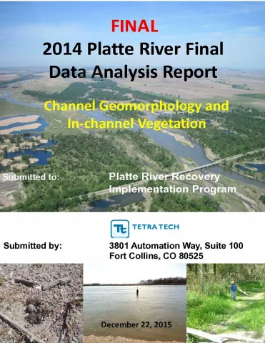 2014 Geomorphology and In-Channel Vegetation Monitoring Report