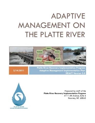 PRRIP Adaptive Management Implementation Plan