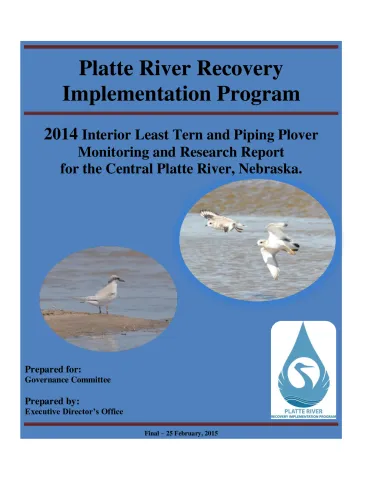 PRRIP 2014 Tern and Plover Monitoring and Research Report