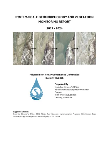 SYSTEM GEOMORPHOLOGY AND VEGETATION REPORT 2017-2024 FINAL