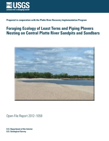 Foraging Ecology of Least Terns and Piping Plovers Nesting on Central Platte River Sandpits and Sandbars