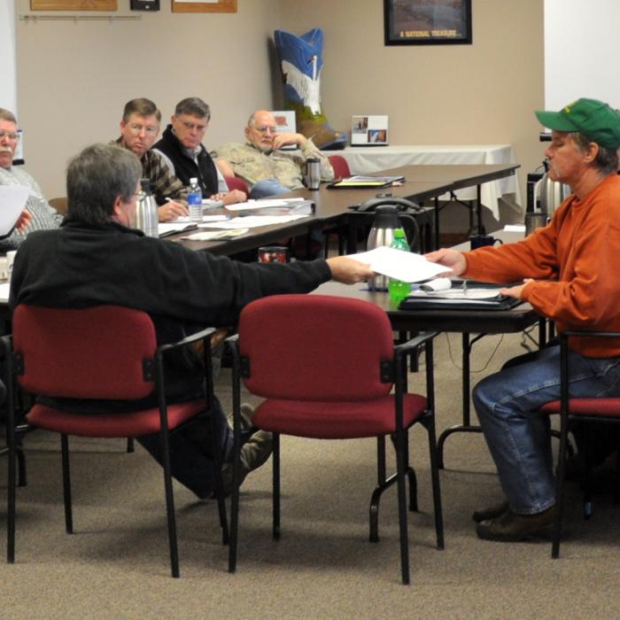 Image showing a PRRIP Committee at work